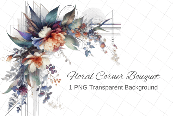 Watercolor Floral Corner Border: Illustrations Review
