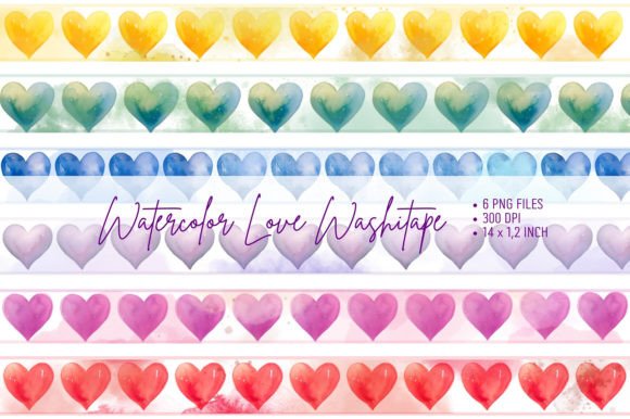Watercolor Love Washi Tape: An Embroidery Review