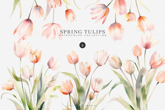 Watercolor Tulip Clipart: An Embroidery Review